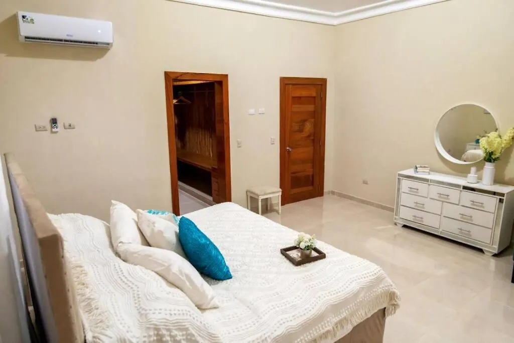 Top Villa With Private Pool, Rooftop And Security Puerto Plata
